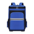 thumbnail image 4 of yotijay Cleaning Storage Backpack Cleaning Supplies Bag Water Resistant Reflective Strap Blue, 4 of 9