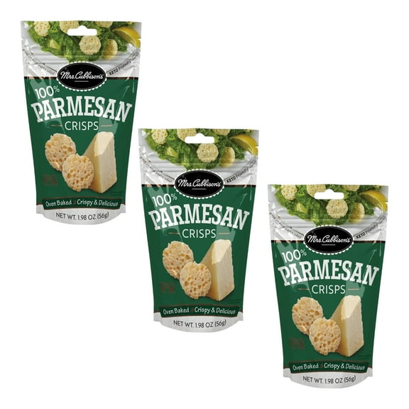 ( 3 Pack ) Mrs. Cubbison's Parmesan Baked Cheese Crisps - 1.98oz