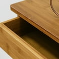 thumbnail image 7 of Kinbor 36-Bottle Bamboo Wine Rack Storage Countertop Free Standing with Drawer, 7 of 7