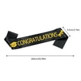 thumbnail image 3 of Graduation Two Piece Set Graduation Season Party Hat Shoulder Strap Ribbont Scarf Wrap Shawl with Sleeves, 3 of 4