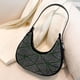 thumbnail image 1 of Bolso De Hombro Bolso De Mujer De Gran Capacidad Pu Underarm Bag Make Up Cosmetic Bag (Verde), 1 of 8
