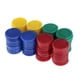 thumbnail image 5 of Contadores de plástico Zulema 160PCS Multi colores 1 pulgada Fichas de póker de juegos de mesa, 5 of 7