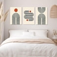 thumbnail image 6 of Abstract Rainbow Sun Illustrations Wall Decor Trendy Mid Century Art Modern Wall Decor for Bedroom Boho Home Decor Geometric Wall Art Deocr Scandinavian Minimalist Art Office Wall Decor 12"x16", 6 of 6