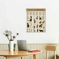 thumbnail image 2 of ONETECH  Siamese Cat Knowledge Signs Poster, Vintage Wall Decor Farmhouse Decorations 16x12 Inches, 2 of 4