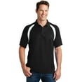 thumbnail image 1 of Polo Sport-Tek® Dry Zone® Colorblock Raglan. T476 deporte-tek T476, 1 of 1