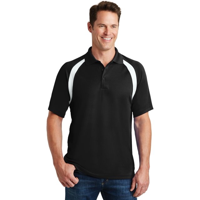 Polo Sport-Tek® Dry Zone® Colorblock Raglan. T476 deporte-tek T476