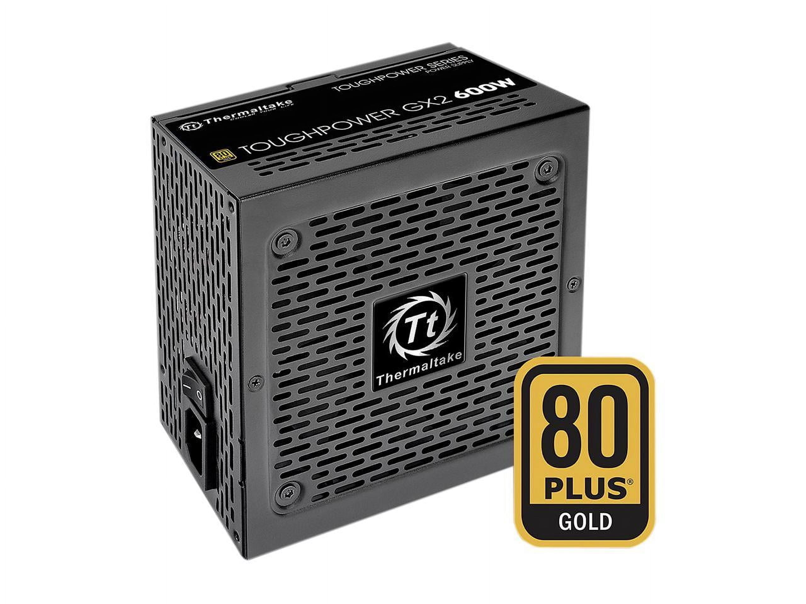 Thermaltake GX2 80Plus Gold Power Supply - 600W
