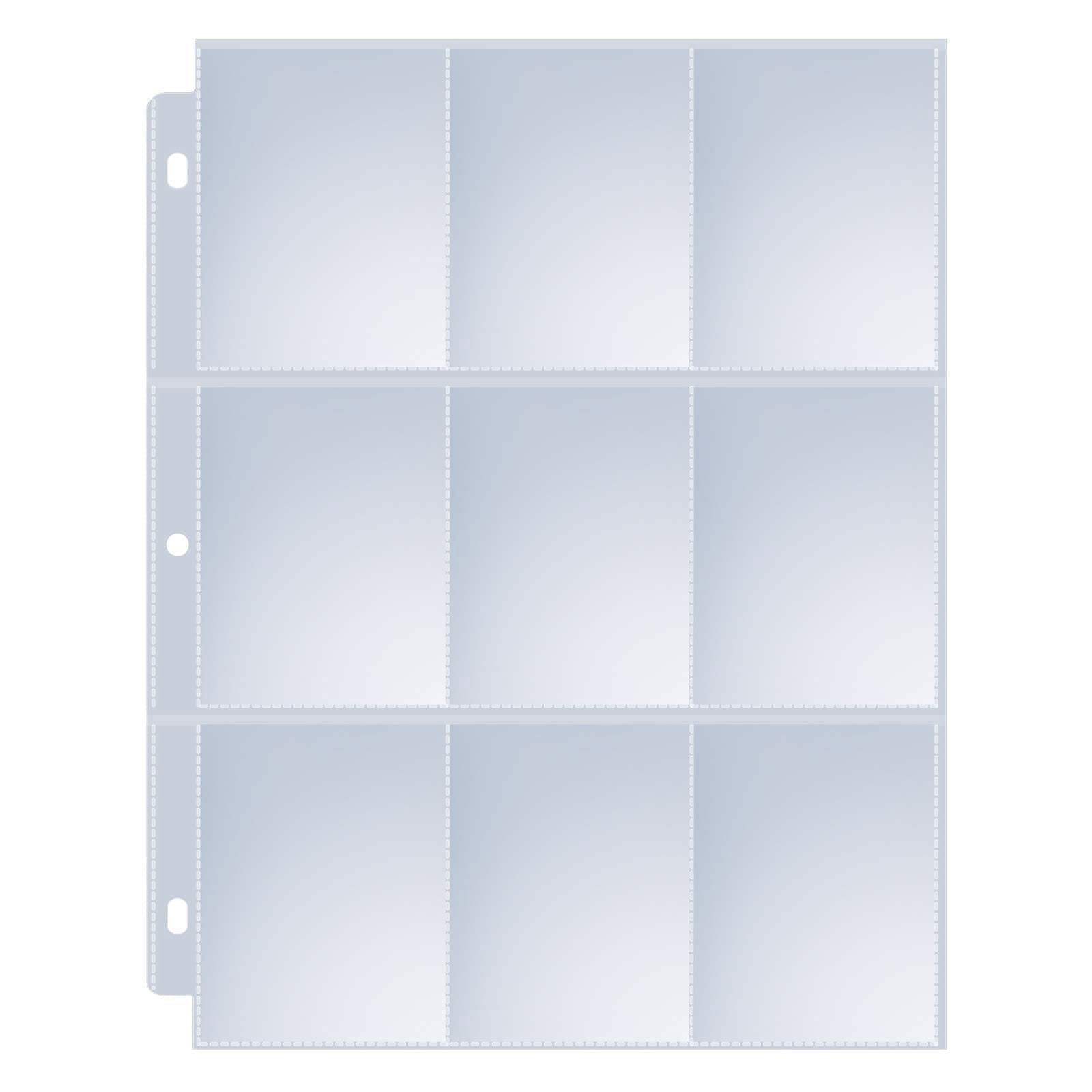 card binder sleeves near me Unique Bargains 12 Pockets with 480 Trading Card Collector Album Holder for MTG TCG Game Cards Sport Cards Green in the Binders department at Perfect For Pokemon Trading Card Binder Sleeves 25-Pack