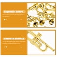 thumbnail image 4 of 20Pcs Xmas Musical Instruments Christmas Tree Ornament Miniature Instruments Model, 4 of 4