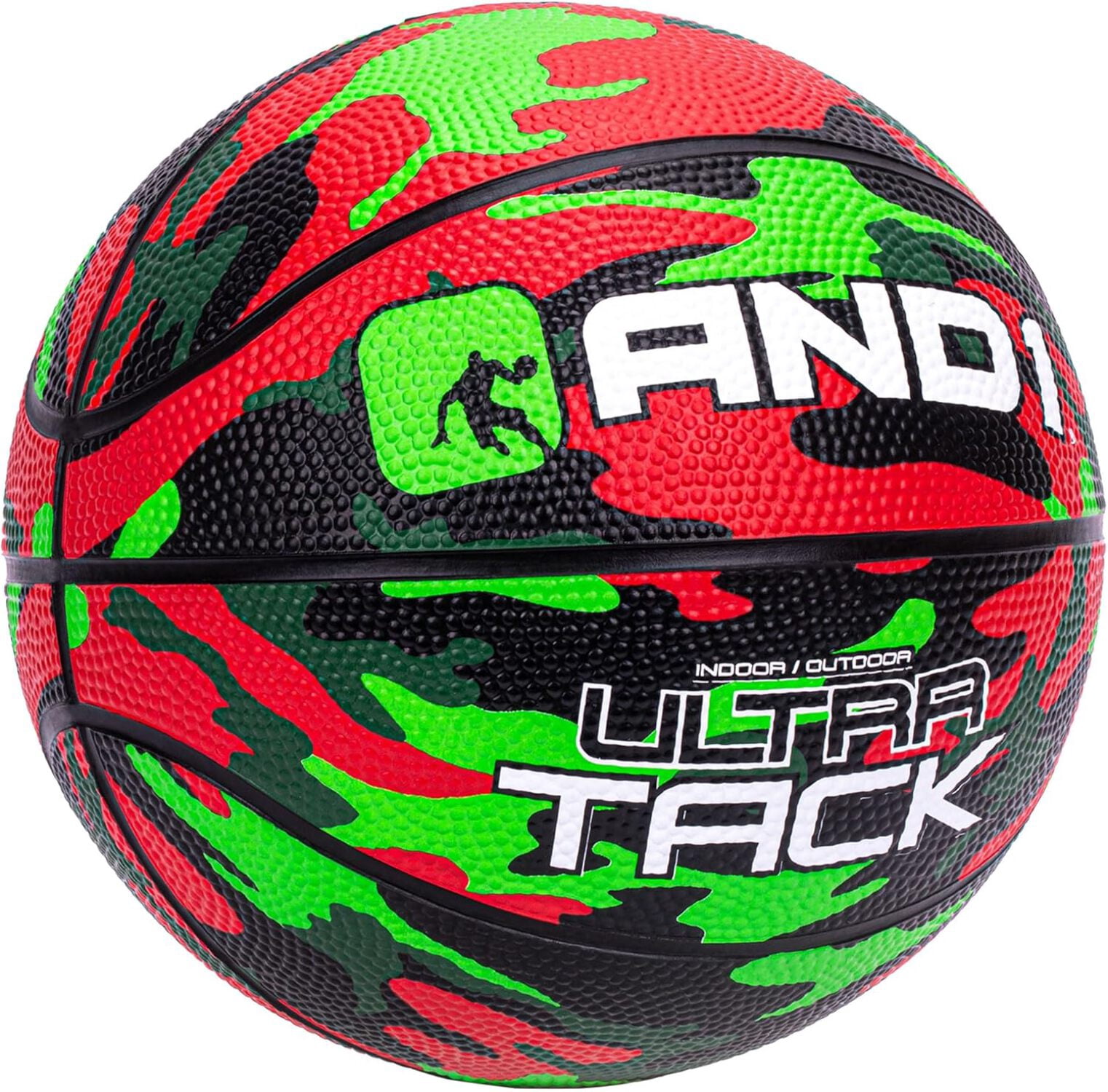 AND1 Mini Basketball 3-Pack - Size 3 (7 Inch) Easy to Grip, Youth Size, Deflated with Pump Included