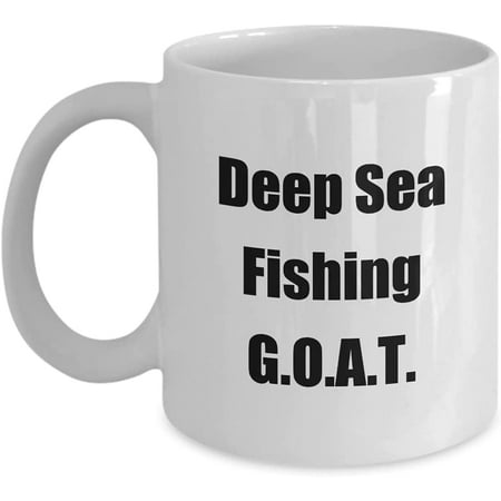

Deep Sea Fishing G.O.A.T. Greatest of All Time Coffee Mug