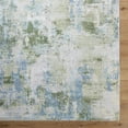 thumbnail image 5 of Mark&Day Washable Rugs, 7x9 Kamron Modern Sage Green Area Rug, Dark Green Olive Dark Blue Carpet for Living Room, Bedroom or Kitchen (6'7" x 9', Machine Washable), 5 of 6
