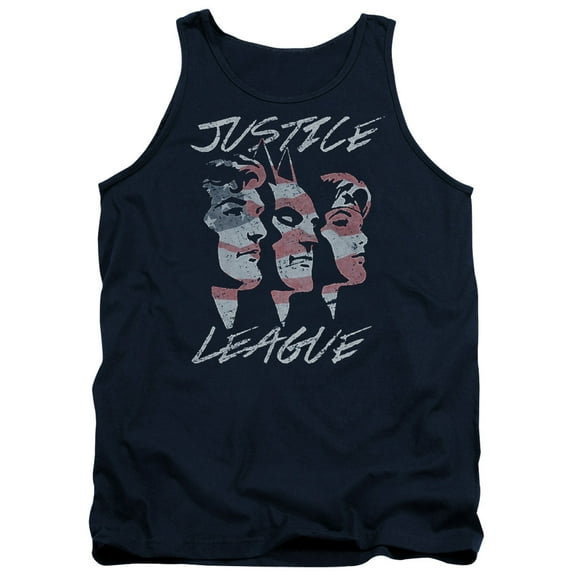 Jla - Justice For America - Tank Top - XX-Large