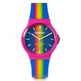 thumbnail image 2 of Polaroid Unisex Blue Band Watch, 2 of 5