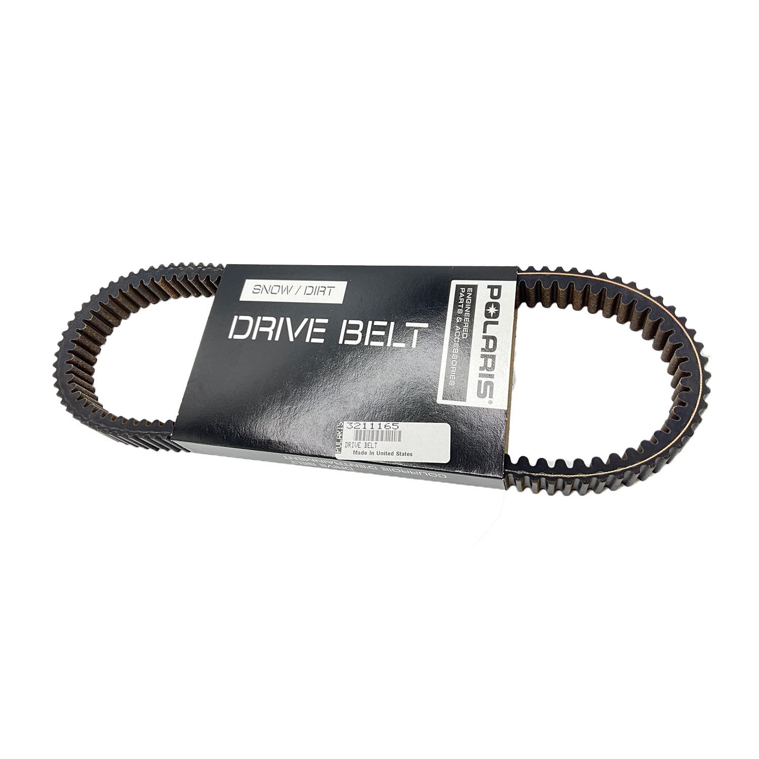 Polaris Snowmobile Drive Belt for Specific Switchback SP, Indy Adventure 137 & XC 129, Voyageur 146 & 144, RUSH XCR & Pro-S, ProStar S4 Models and More, Runs Cooler, Genuine OEM - Part 3211165