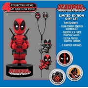 Marvel - Deadpool Gift Set (Body Knocker, Scalers, Earbuds, Hubsnaps) - NECA