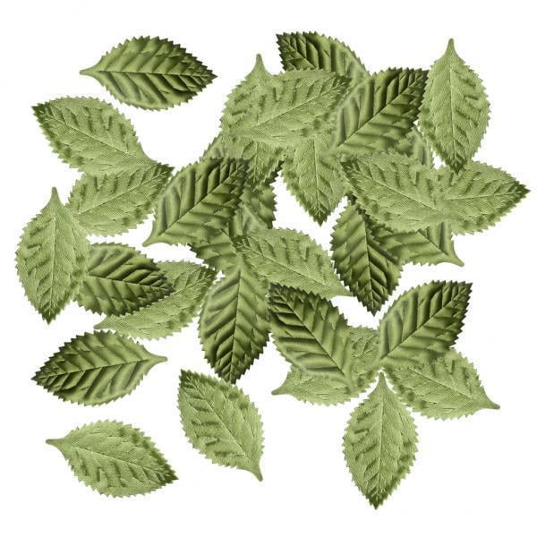 Hojas de seda artificial,hoja artificial,Hoja de rosa de simulación,Decoración de fiesta,Artesanía de bricolaje,Decoración de boda,follaje artificial,materiales de flores Sunnimix Hojas de seda artificial