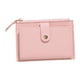thumbnail image 3 of Cartera pequeña compacta con tarjetero Yinane con bolsillo con cremallera rosa, 3 of 8