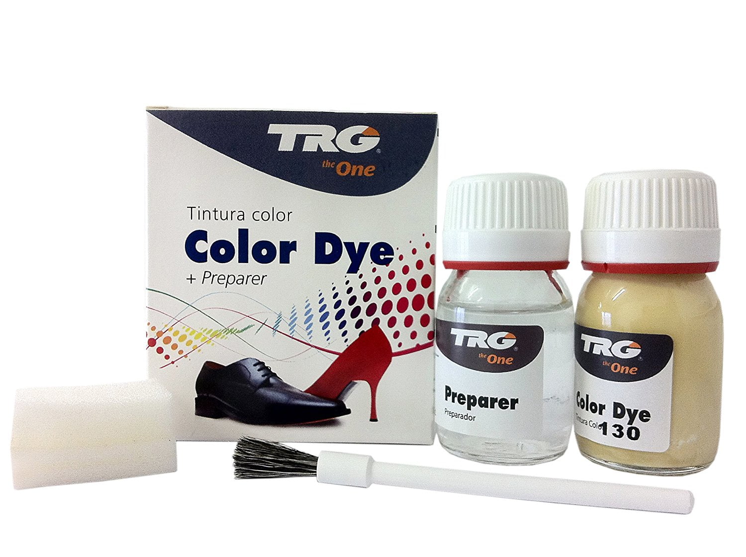 TRG the One Self Shine Leather Dye Kit #118 Black