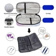 thumbnail image 6 of Jiueut Hummingbird Insulin Storage Bag Flower Insulin Bags for Women Diabetic Care Organizers & Travel Kits Storage Zipper Bags for Organizing Insulin Pouch with Extra Room, 6 of 7