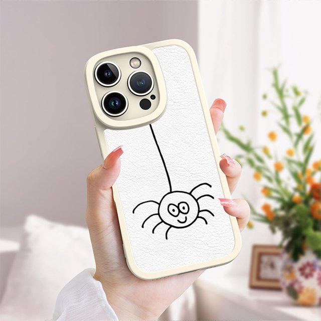 Funda de teléfono TPU con estampado de dibujos animados vibrantes para iPhone - Expresa tu estilo