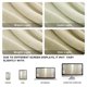 thumbnail image 2 of Cortinas Joydeco de Lino 244 cm de Largo, Set de 2 Paneles, Color Natural, 2 of 9