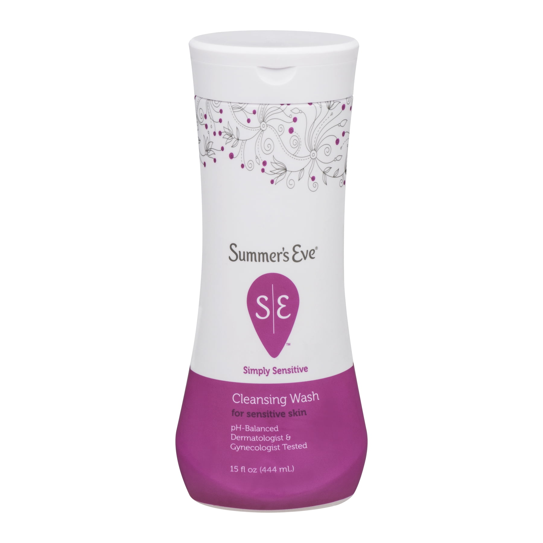 Summer's Eve Cleansing Wash, For Sensitive Skin, 15 Oz.