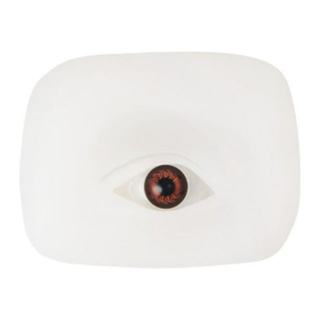 Eyebrow Tattoo Fake Skin Realistic 5D Textured Easy to Color Elastic Feel Silicone Artificial Eye Model Stereoscopic Practice Skin Beginner Supply