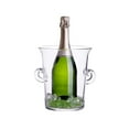 thumbnail image 2 of Creative Gifts International 004110 8.5 in. Clear Glass Ice Bucket, 2 of 4