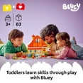 thumbnail image 3 of LEGO DUPLO Bluey: Bluey’s Family House with Memory Game - Toddler Toy For Kids Ages 3+ - Memory Game Playset Includes Bluey Figure - Preschool Toy Gift Idea  for 3 Year Old Girls and Boys - 10459, 3 of 7