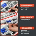 thumbnail image 2 of CHOK Gear Tackle Box Attractants Fishing Lures for Bass Trout  302 Count, 2 of 6