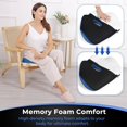 thumbnail image 3 of Serenesitz Orthopedic Seat Cushion, Serene Sitz Orthopedic Seat Cushion, 𝐒𝐞𝐫𝐞𝐧𝐠𝐞𝐭𝐢 Orthopedic Seat Cushion, Ergonomic Memory Foam Seat Cushion, fot Car Seat, Office Chair Desk, 3 of 7