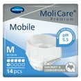 thumbnail image 3 of MoliCare Premium Mobile 6D Disposable Underwear Pull On with Tear Away Seams Medium, 915832, 14 Ct, 3 of 5