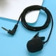 thumbnail image 2 of Micrófono con cable de condensador de 3,5 mm Manos libres portátil para grabación de audio y video, 2 of 6