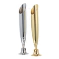 thumbnail image 6 of ROSENICE 2pcs Stainless Steel Pen Holder for Desk Single Pen Stand for Students, 6 of 8