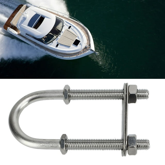 Perno En U De Acero Inoxidable Marino, Tornillo En U Para Barco Marino Con Tuerca, Accesorios De Hardware Para Yates