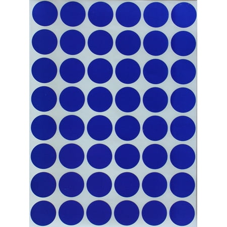 Multi Colored Polka Dots Blue Dot Sticker approximately ~ 3/4