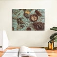 thumbnail image 3 of Elephant Stock Antique Pirate Map Wall Art - Horizontal Canvas Wall Art - Living Room Wall Decor - Nautical Canvas - Brown And Blue Decor - 12" x 8", 3 of 8