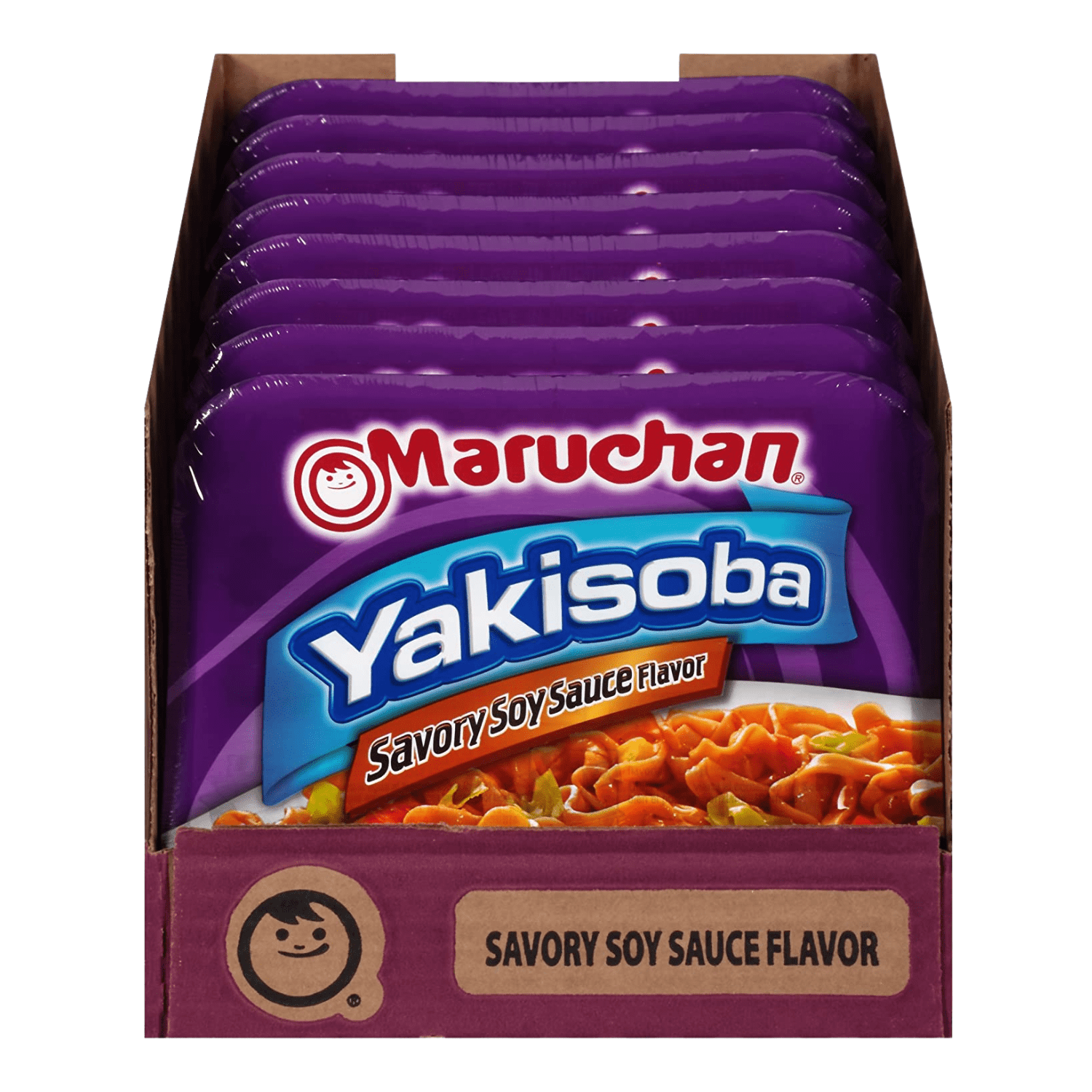Maruchan Yakisoba Savory Soy Sauce Flavor, Microwaveable Instant