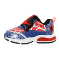 thumbnail image 3 of Spiderman Toddler Kids Light-Up Athletic Sneakers with On/Off Switch, 3 of 7