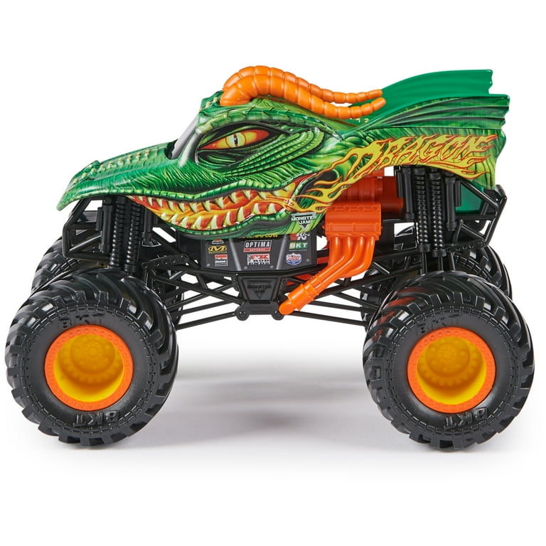 モンスタージャム1/24 - ドラゴン Amazon.com: Monster Jam, Official Dragon Monster Truck