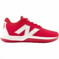 thumbnail image 2 of New Balance Women's Fuelcell Fusev4 Turf Trainer Fastpitch Softball Shoes Red/White Medium 6, 2 of 6