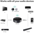 thumbnail image 3 of WiiM Mini AirPlay2 Wireless Audio Streamer, Multiroom Stereo, Preamplifier, Works with Alexa and Siri Voice Assistants, Stream Hi-Res Audio from Spoti, 3 of 9