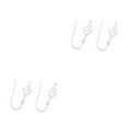 thumbnail image 4 of Justharion Crochets de Rideau Élégants pour Rideaux Décor Durables Attache de Rideau style Rail 8 2Set, 4 of 6