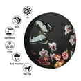 thumbnail image 5 of Gaeub Butterfly with Fowers 14-17in Tire Cover, Spare Tire Cover, for Camper Caravan, Trailer, Car, Truck, SUV, Jeep - 17 inch, 5 of 9
