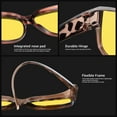 thumbnail image 5 of TINHAO Night Vision Driving Glasses Fit Over Eyeglasses for Men Women Polarized Nighttime Glasses Oversized Lens, 5 of 6