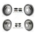 thumbnail image 1 of Transit Auto Front Rear Coated Disc Brake Rotors and Ceramic Pads Kit for Car Dodge Charger Chrysler 300 Challenger Magnum KGC-100640, 1 of 11