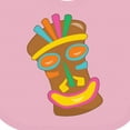 thumbnail image 4 of Inktastic Happy Tiki Face Boys or Girls Baby Bib, 4 of 4
