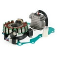 thumbnail image 2 of Magneto Stator+Voltage Rectifier+Gasket For Yamaha Moto 4 YFM225 YFM250 86-91, 2 of 12