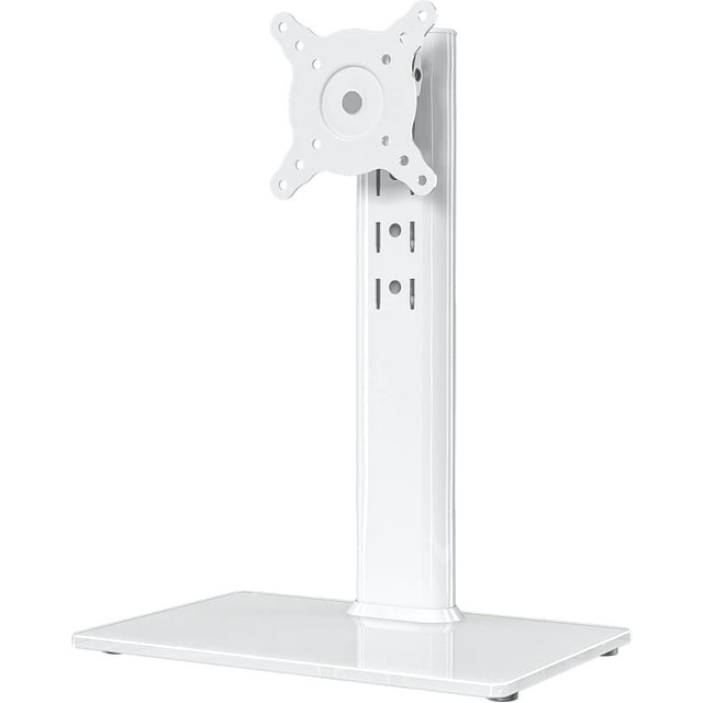 Moniteur d'Ordinateur LCD Simple - Support de Bureau Debout Surélevé pour Écran avec Rotation Réglable en Hauteur Pivotante, Tient un () Écran jusqu'à Lb (HTW-)